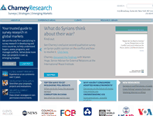 Tablet Screenshot of charneyresearch.com